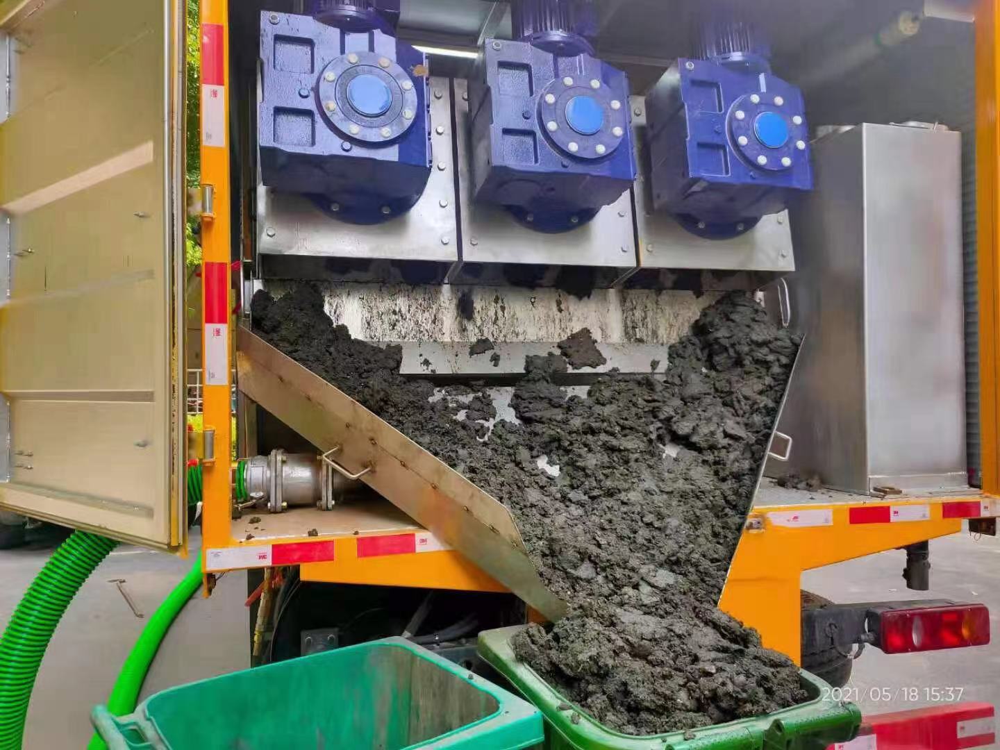 杭州化粪池清掏城市维护站-泥浆净化干湿分离处理